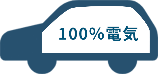 EV車 100%電気