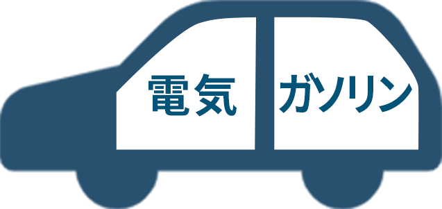 PHV車・PHEV車 電気とガソリン